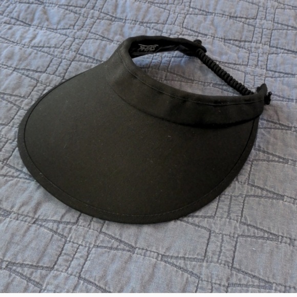 Kate Lord Accessories Black Visor Kate Lord No Headache Visor Nwot